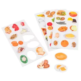 50 magnetische Lebensmittelbilder