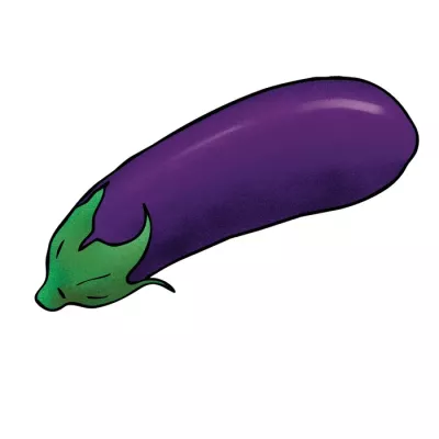 Eierfrucht, lila, Gemüse, Aubergine, lila Obst/Gemüse