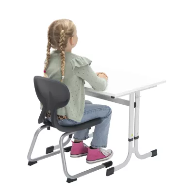 Schreibtisch, Schülerstuhl, Kinderstuhl, Schreibtischset, Gemustertes Oberteil