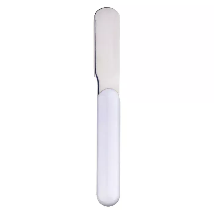 Pencil, Nagelfeile, Maniküre-Werkzeug, Metall-Datei, weißer Griff