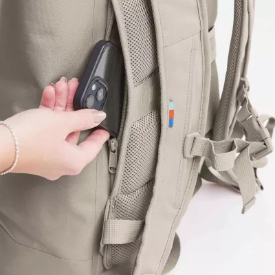 Rucksack, Smartphone-Tasche, Seitentasche, Mesh-Pad, Kargohilfe