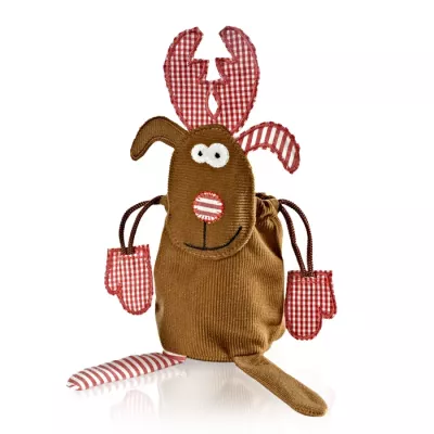 Plushie, Hase, Rentier, Stofffigur, Kuscheltier