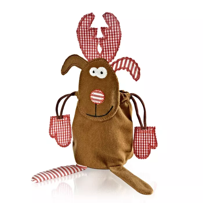 Plushie, Hase, Rentier, Stofffigur, Kuscheltier
