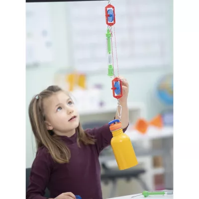 Wissenschaftsset, Bildungs Spielzeug, Wasserflasche, Montagewerkzeug, Kettenantrieb