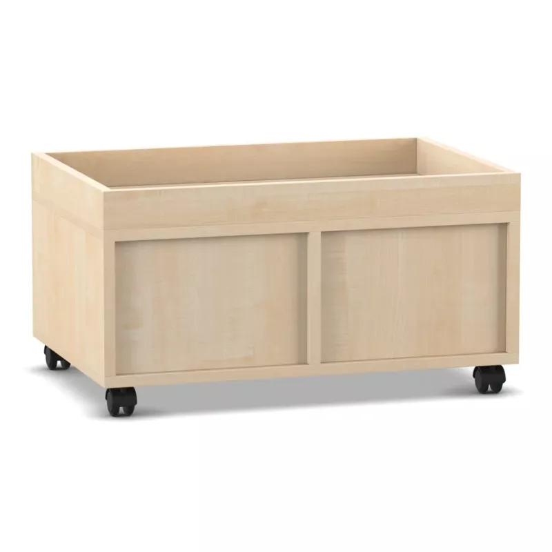Kallax-ähnlich, Holzkiste, Rollcontainer, Schubladenauszug, Räderwagen