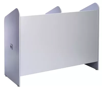 schreibtischaufsatz, seitentisch, arbeitsplattenaufsatz, metallpanel, eck-rahmen