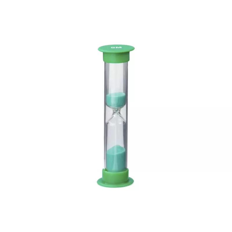 Sanduhr, Stundenglas, Timer, Grün, Klarer Schlauch