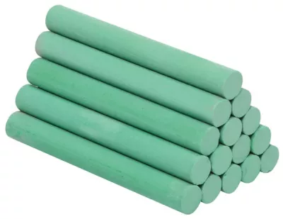 Kreide, Kunststoffstange, Grün, Stange, Chalk