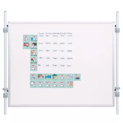 whiteboard, tintenlösbar, magnetisch, trockentafel, tafel