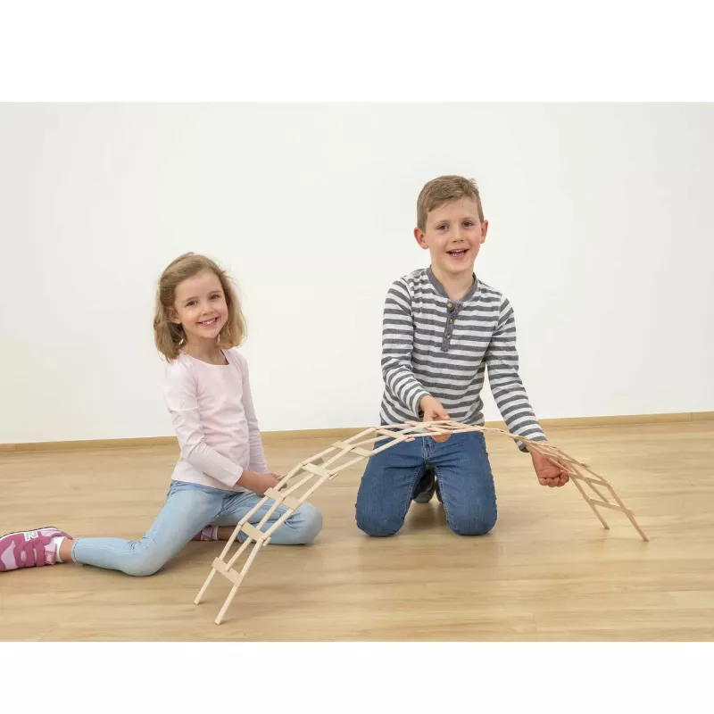 Kinder, Konstruktionsspiel, Holzmodell, Brücke, Spielzeug-Set