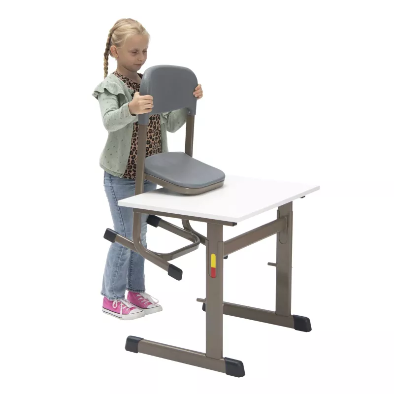 Schreibtischstuhl-Kind, Schreibtisch, Kinderstuhl, Schreibtisch mit Rückenlehne, Schreibtischstuhl höhenverstellbar