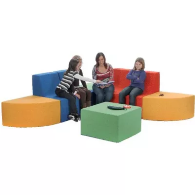 Sitzkissen, Sofamöbel, Kissen, Kinderzimmer, Multicolor