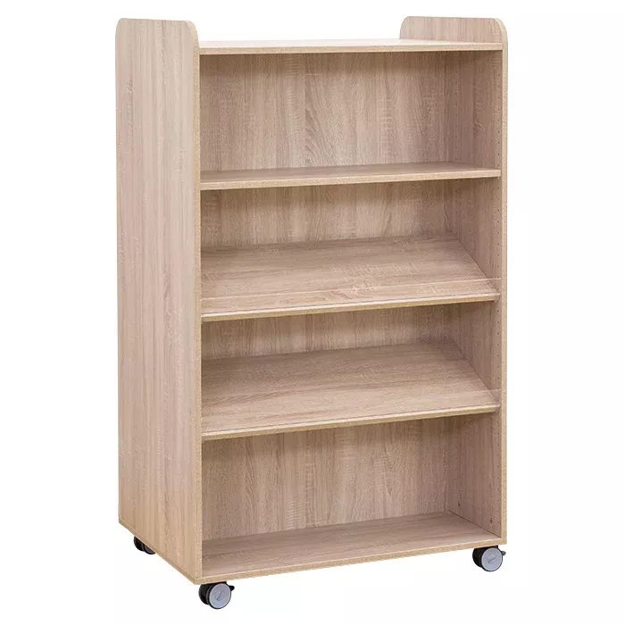 Regal, Laufwerk, Holz, Eiche, rollen