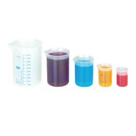 Transparente Messbecher, 5-teilig