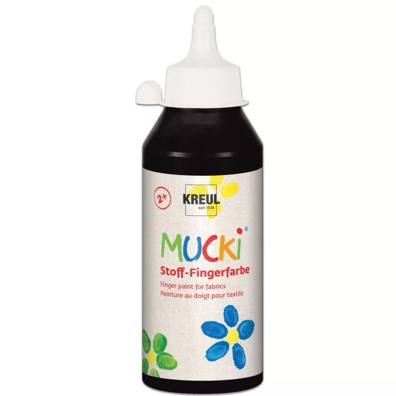 Stoff-Fingerfarbe, Fingerfarbe, Textilfarbe, Kreul, Mucki