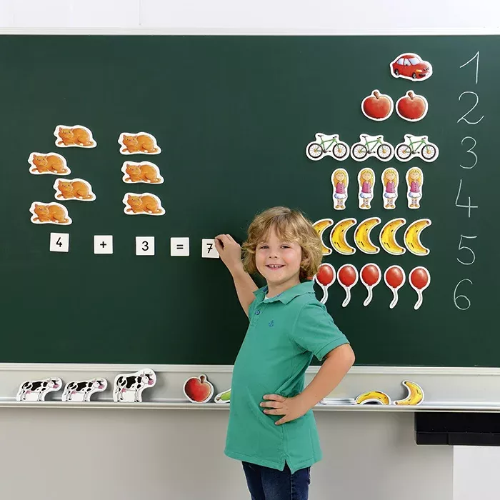 Schultafel, Lernkarten, Schüler, Mathematik, Kindergartenunterricht