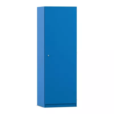 Schrank, Stahlblech, blue cabinet, kleiner Schrank, Schrank mit Tür