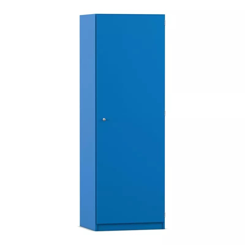 Schrank, Stahlblech, blue cabinet, kleiner Schrank, Schrank mit Tür