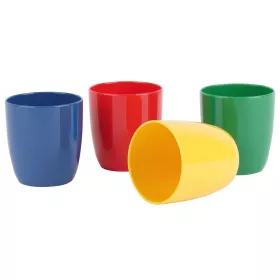 Farbenfrohe Kinderbecher 6 Kinderbecher, Rot