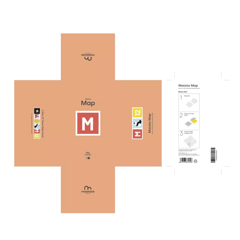 Map, Geschenkschachtel, Matatab, M, Pappe