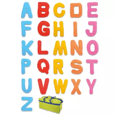 Alphabet, A-Z, Kids, Foam letters, Tasche