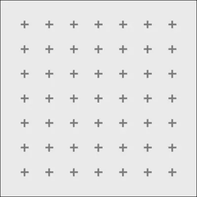 Gitternetzmuster, grauer Hintergrund, Pluszeichen, wiederholendes Muster, flaches Design