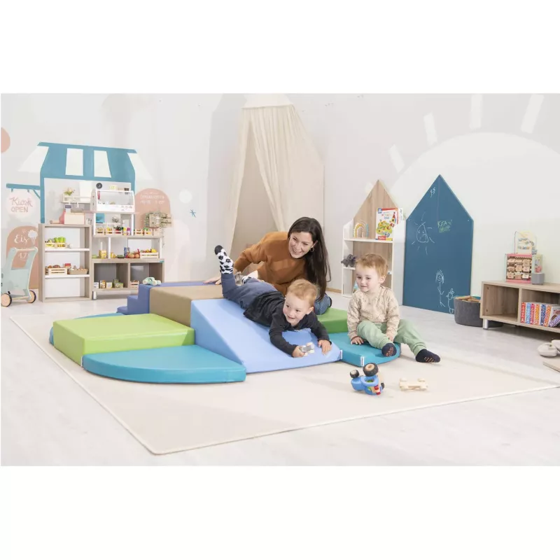 Klemm-Softmatte, Spielmatte, Kinderzimmer, Spielzeugtrakt, Rutschpolster