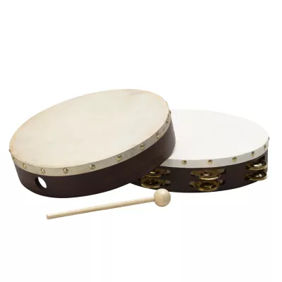 Kraft-Drum, Tambourin, Trommel, Rhythmus-Perkussion, Handtrommel