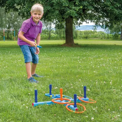 spielzeug, paddleball, frische-grasfläche, ringsystem, junge