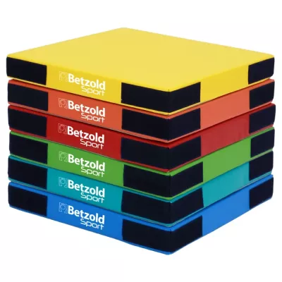 bunte stapel, farbige matten, fitnesmatte, Schaumstoffblock, Gym-Padding