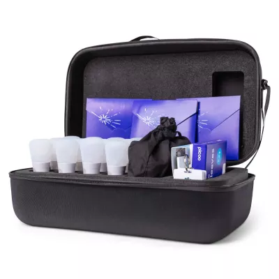 Kits, Lichter, LED-Lampe, Transportcase, Set