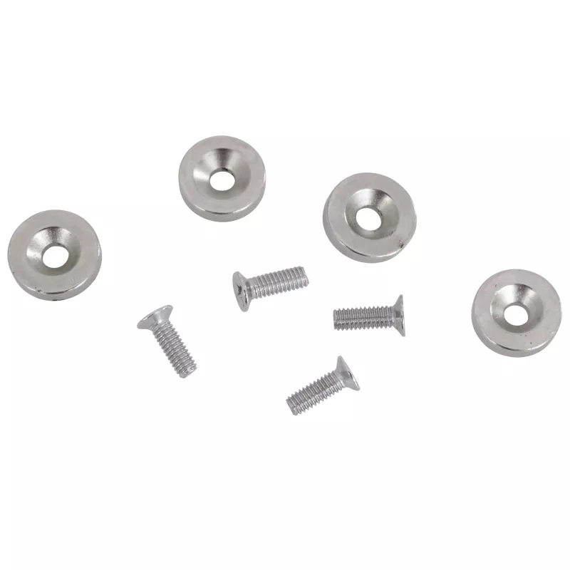 metallene Unterlegscheiben, Schrauben, Unterlegscheiben flach, Silber, Beschläge