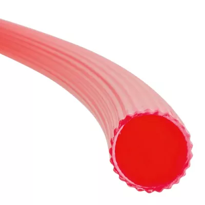 flexibler Schlauch, rosa Schlauch, wellrohr, Hohlrohr, Polymerrohr