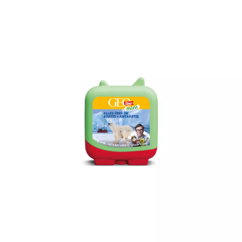 Kinderfigur, Geolino Mini, Mini-Transport, Polarwelt, Arktis-Illustration