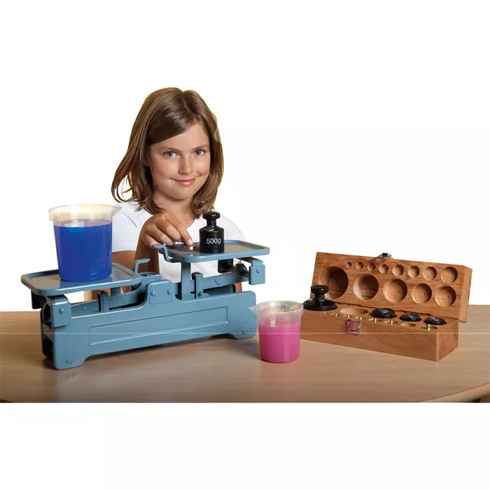 Wägegerät, Laborwaage, Messbecher, Farben, Spielzeug