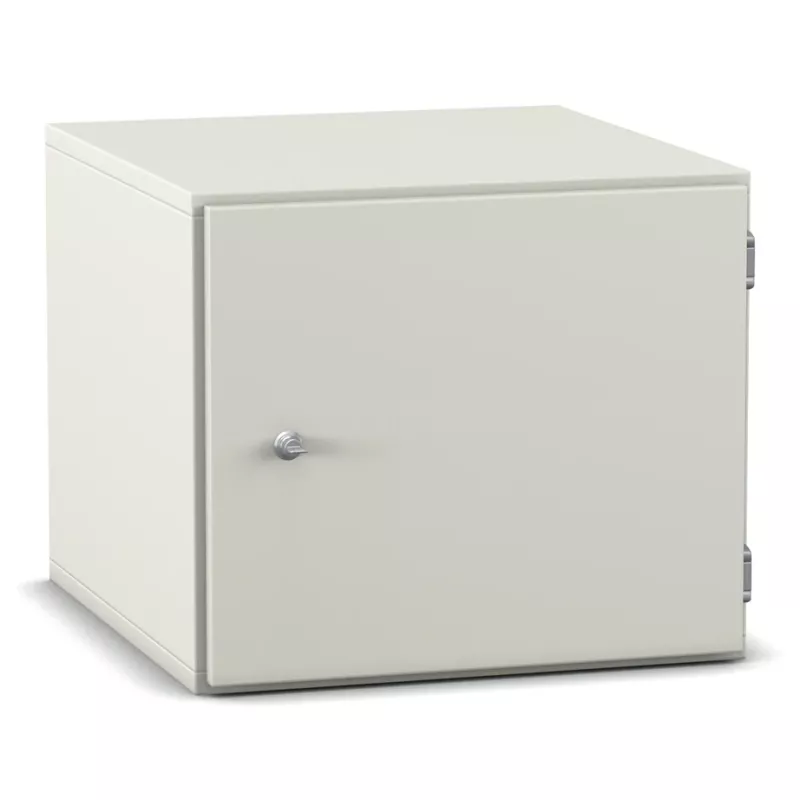 Küchenschrank, Unterbauschrank, Schrank, Metallgriff, Betonfarbe