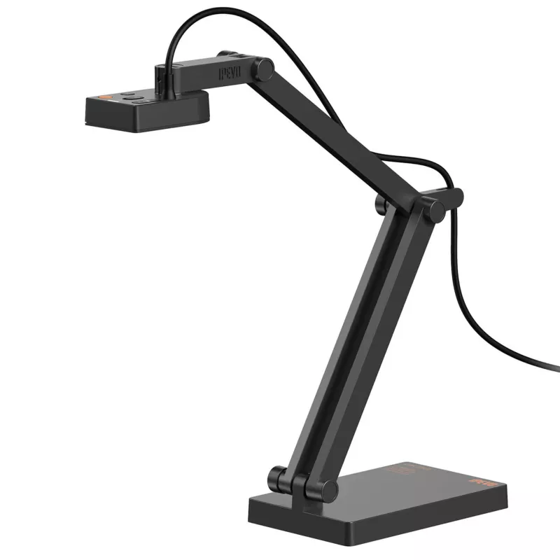 Schreibtischlampe, Arme, Klemmarm, LED, schwarz
