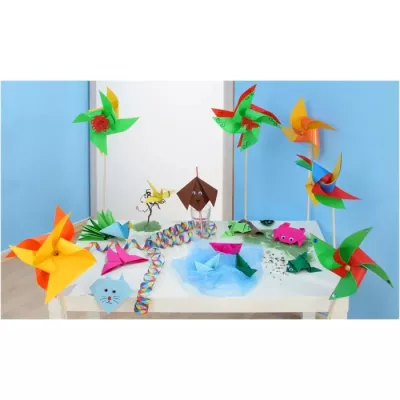 origami, papierkunst, deko, fisch, papierschiffchen