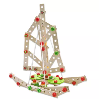 Holzbausatz, Konstruktion, Konstruktion aus Holz, Bauteile, Boote/Schiff