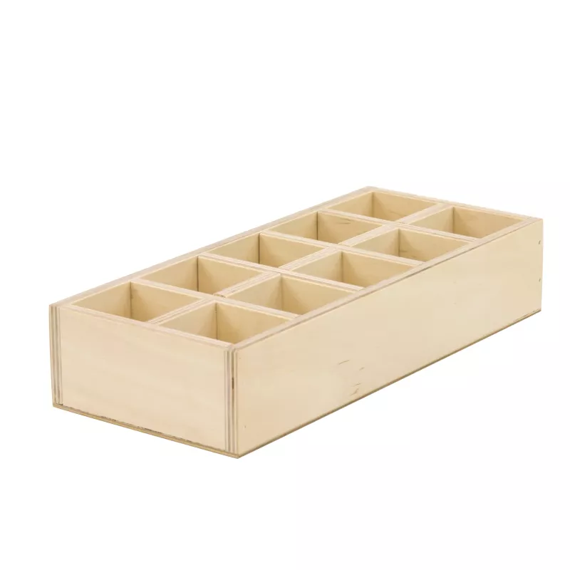 Holzplatte, Aufbewahrungsschale, geteilte Schale, Holzbox, Unterteilungen