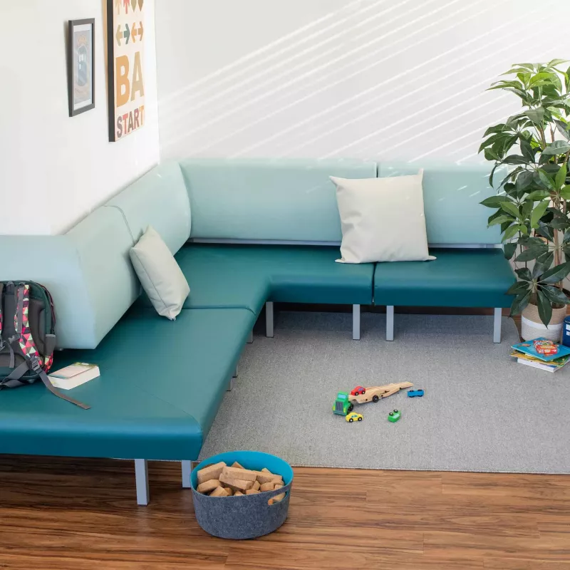 Sofa-Ecke, Sitzgruppe, Wohnzimmer, Teilmöbel, Kissen