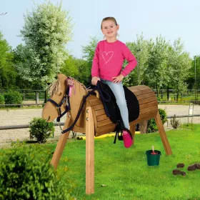 Holzpferd, Sitzhöhe 82 cm