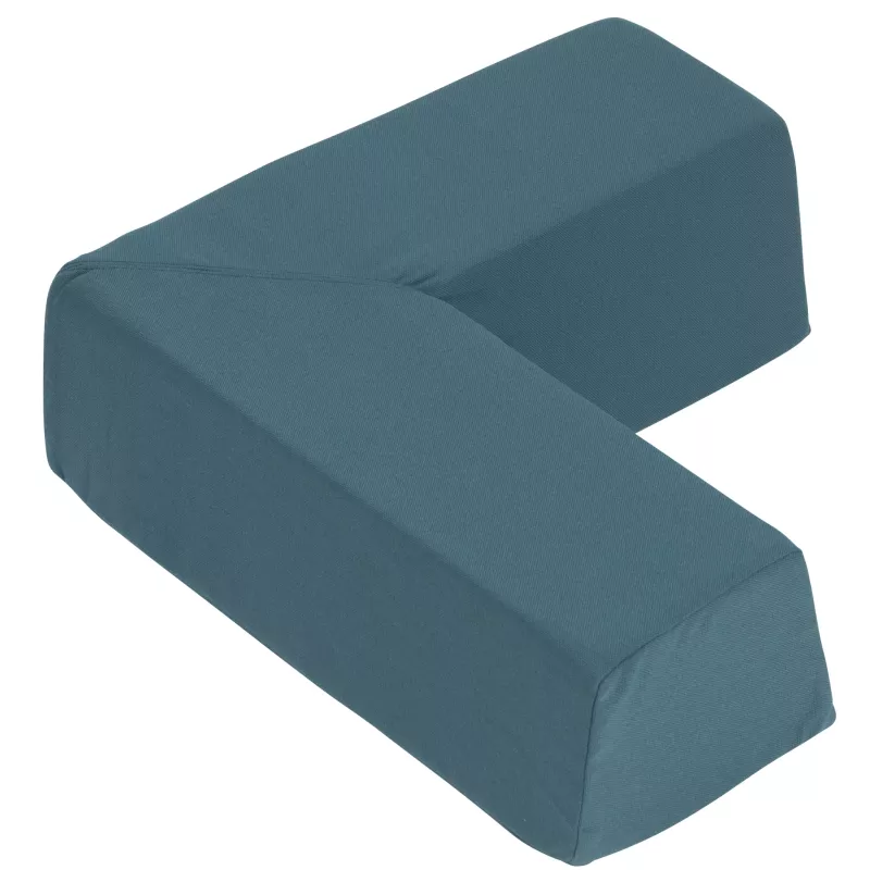 Sitzkissen, Kantenschutz, Sitzpolster, Teal, Polsterbezug