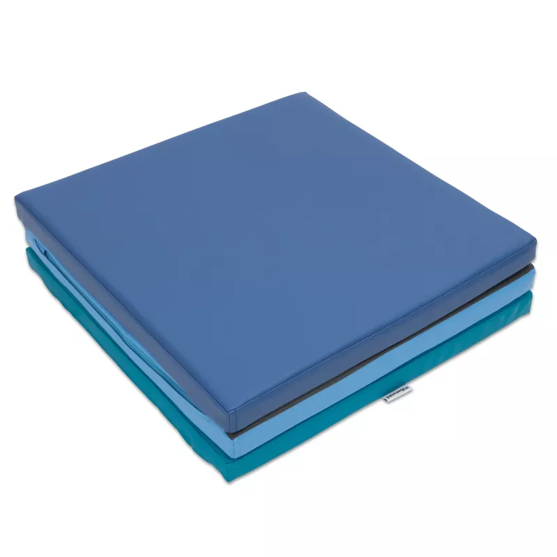 Faltmatte, Fitnessmatte, Blaue Matte, Gepolsterte Matte, Polsterungsmatte
