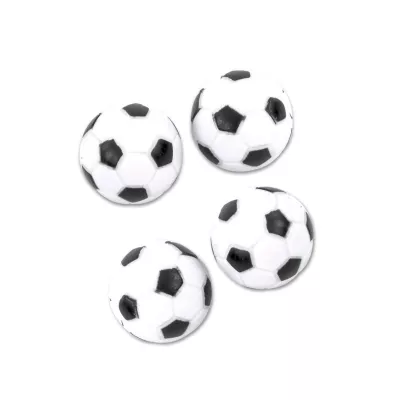 Fußballkugeln, Fußball-Form, Runde Bälle, Schwarz-Weiß Muster, Spielzeugkugeln