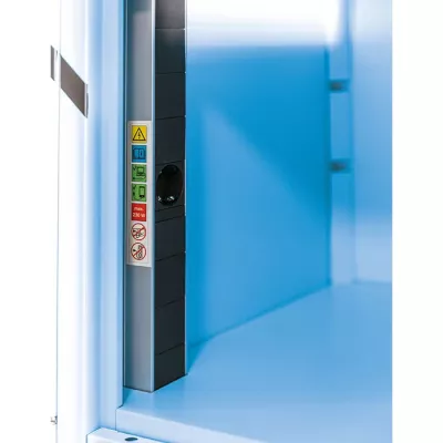 Schranktür, Schaltschrank, E-Bauteile, Montagekasten, Sicherheitsetiketten