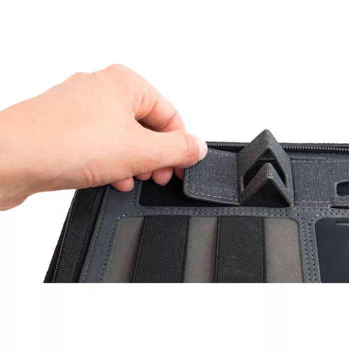 wallet, kartenhalter, Reißverschluss, Faltbar, Grau