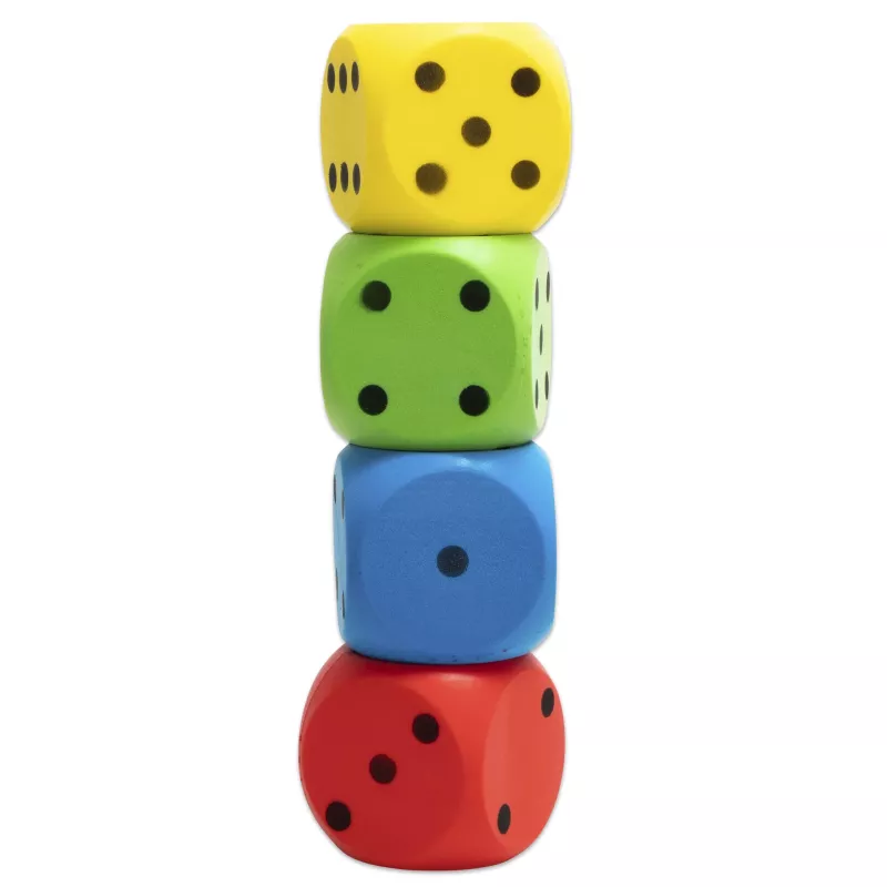 Würfel, Würfelpyramide, Holzwürfel, bunte Würfel, Spielwürfel