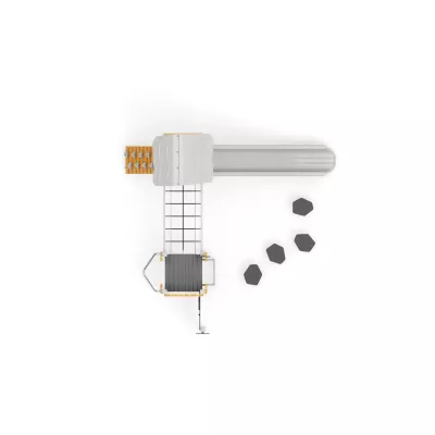 Satellitenantenne, Antennenarray, Empfängersystem, Bodenstation, Tracking-Hardware
