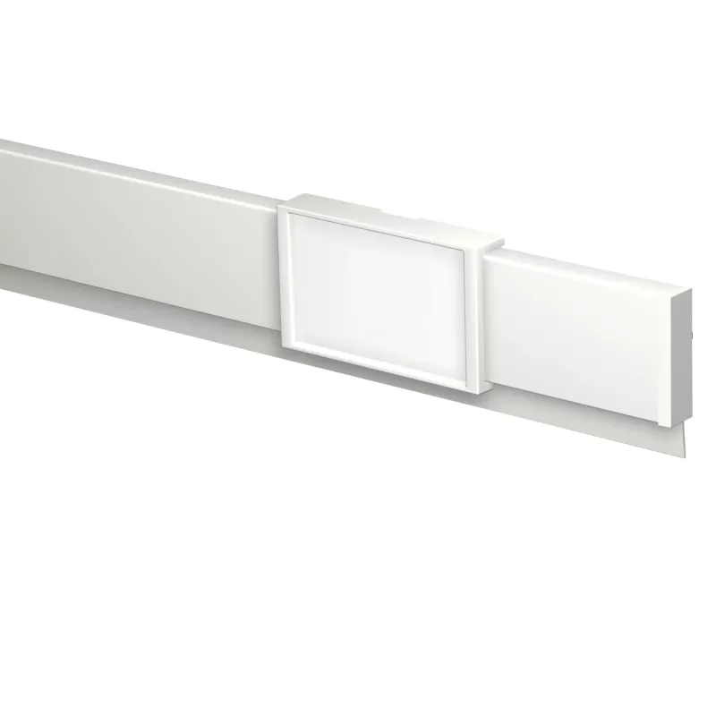 LED, Lichtleiste, Wandmontage, Panel, Weiß